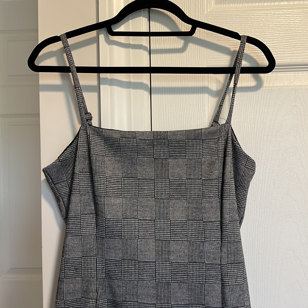 Soft Tweed Pattern Mini Dress - Picture 2 of 5